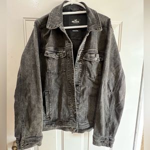 Sz XL Black Jean Jacket